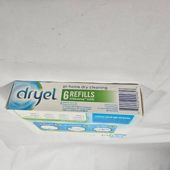 dryel At-home Dry Cleaning 6 Refills Cloths NEW - Picture 3 of 7